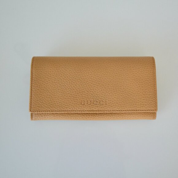 NWT GUCCI LEATHER CONTINENTAL WALLET - Picture 2 of 10